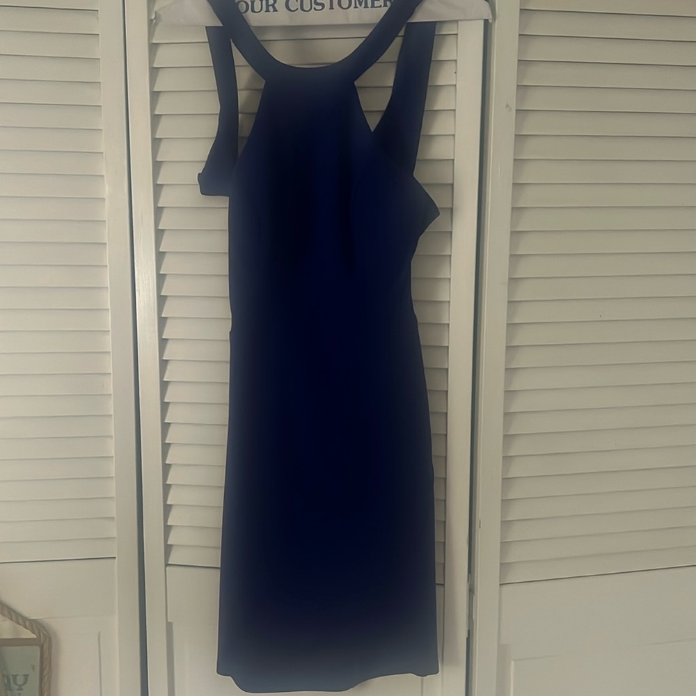 Royal blue dress